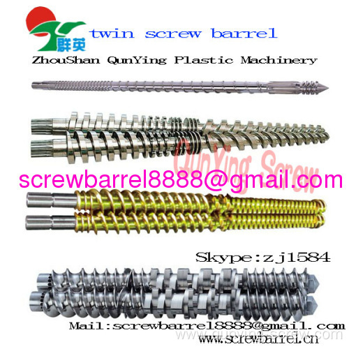 Parallel Conical Twin Screw Barrel 